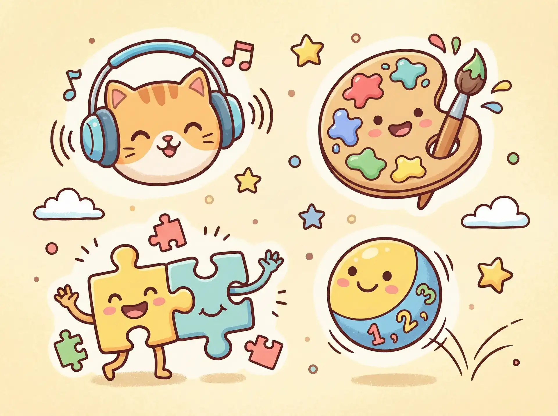 小朋友的手工作品 - 我爱uu 益智创作